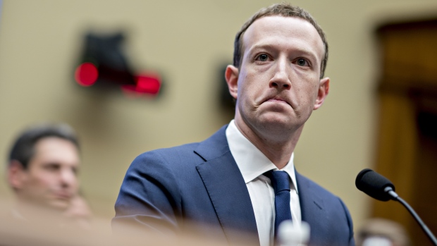 Facebook CEO Mark Zuckerberg in Washington April 2018