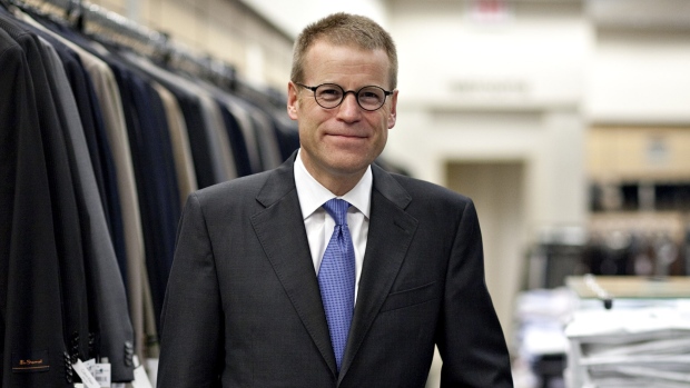 Blake Nordstrom, president of Nordstrom Inc., stands for a portrait during a media preview of a Nordstrom Rack store in New York, U.S., on Monday, May 10, 2010. The new store, located in Union Square, is scheduled to open on May 11, 2010. Photographer: Daniel Acker/Bloomberg *** Local Caption *** Blake Nordstrom