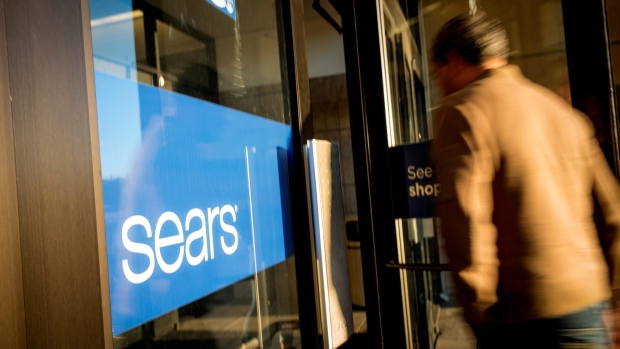 A customer enters a Sears Holdings Corp. store in San Bruno, California, U.S., on Friday, Dec. 28, 2018. Sears got another chance at survival after Chairman Eddie Lampert put together a last-minute, last-ditch bid to buy the retailer out of bankruptcy. 