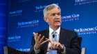 Jerome Powell, chairman of the U.S. Federal Reserve, speaks during an Economic Club of Washington discussion in Washington, D.C., U.S., on Thursday, Jan. 10, 2019. The labor market is very strong and the Federal Reserve sees continued momentum in the data, Powell said. Photographer: Al Drago/Bloomberg