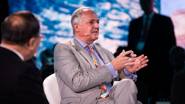 Paul Polman at the One Planet Summit in New York on Sept. 26. 