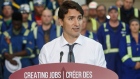 Prime Minister Justin Trudeau speaks at the Trans Mountain