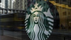  view of Starbucks Coffee an US company in Hong Kong on August 13 2018 in Hong Kong, Hong Kong.  