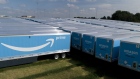 Amazon.com Inc. Prime branded semi-trailers