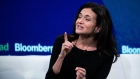 Sheryl Sandberg, chief operating officer of Facebook Inc., speaks during the Bloomberg Year Ahead Su