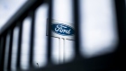 Signage is displayed outside the idled Ford Motor Co. Michigan Assembly plant in Wayne, Michigan. Photographer: Anthony Lanzilote/Bloomberg