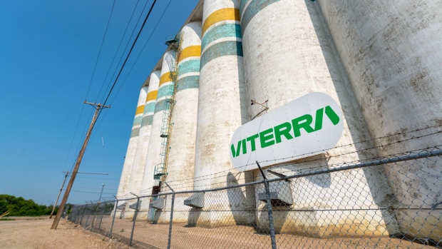 A Viterra grain elevator in Saskatoon, Saskatchewan, Canada, on Monday, June 12, 2023.