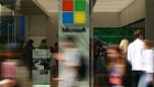 A Microsoft Corp. store in Sydney, Australia.