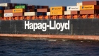 A Hapag-Lloyd container vessel.