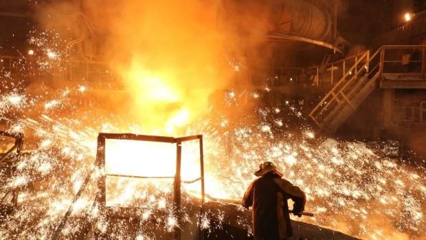 A blast furnace. Photographer: Andrey Rudakov/Bloomberg