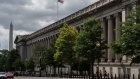 <p>The US Treasury building in Washington, DC.</p>