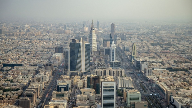 The Riyadh skyline. Photographer: Justin Setterfield/Getty Images