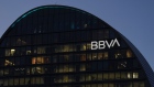 <p>The Banco Bilbao Vizcaya Argentaria SA (BBVA) headquarters in Madrid.</p>