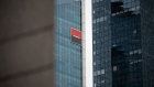 A logo on the exterior of the Societe Generale SA bank headquarters in the La Defense business district of Paris, France, on Monday, May 8, 2023. SocGen reports earnings on May 12. Photographer: Benjamin Girette/Bloomberg