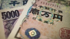 Yen banknotes.