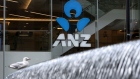 Signage for Australia & New Zealand Banking Group Ltd. (ANZ) at a branch in Sydney, Australia, on Monday, Nov. 6, 2023. Rising costs and intensifying competition for home loans at Australia’s biggest banks are combining to set up a grueling earnings season. Photographer: Brendon Thorne/Bloomberg