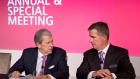 CP Rail CEO Hunter Harrison with President and COO Keith Creel