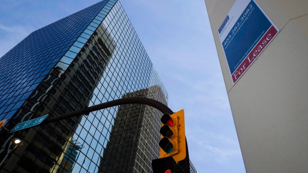 Office space available in downtown Calgary, Alta.