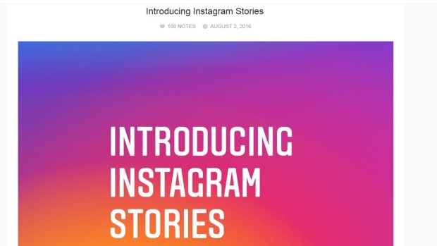 Instagram Stories 