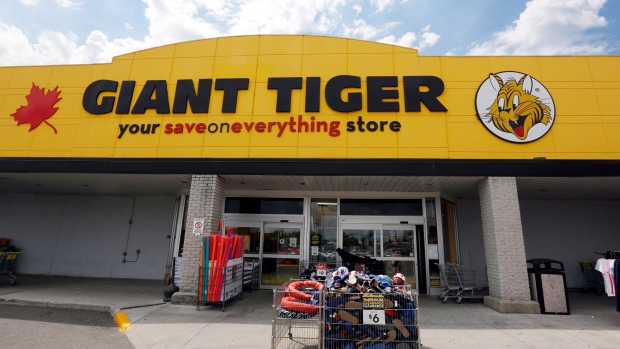 A newly-renovated Giant Tiger store in Ottawa. 