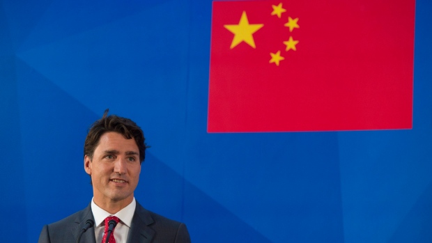 Justin Trudeau in China