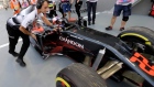 McLaren driver Jenson Button at the Singapore Formula One Grand Prix
