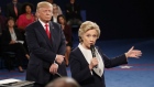 Hillary Clinton and Donald Trump during the 2016 U.S. Presidential Election campaign