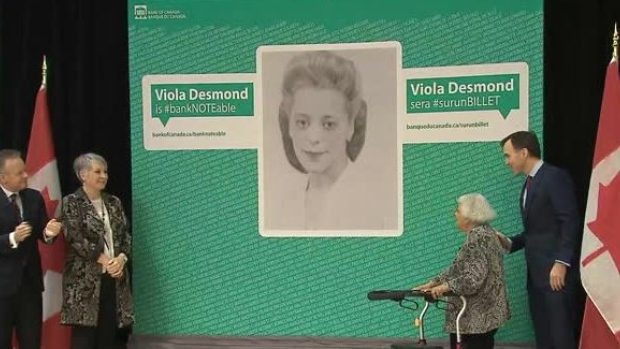 Viola Desmond will be first Canadian woman on banknote 