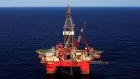 A general view of the Centenario deep-water oil platform in the Gulf of Mexico