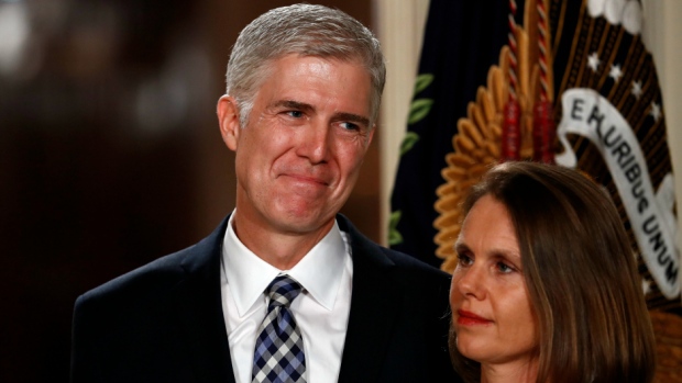 Judge Neil Gorsuch and his wife Louise