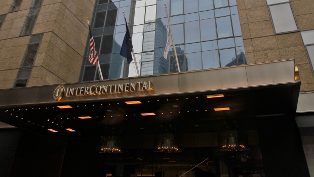 The InterContinental hotel in New York