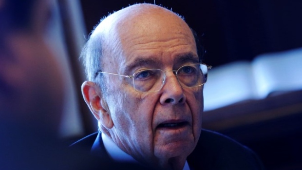 U.S. Commerce Secretary Wilbur Ross sits for an interview in his office in Washington on May 9, 2017