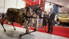  Boston Dynamics legged squad support system robot