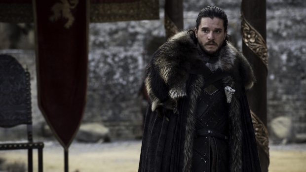 Kit Harington as Jon Snow in the Season 7 finale of HBO's "Game of Thrones"
