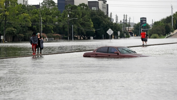 Huricane Harvey floods