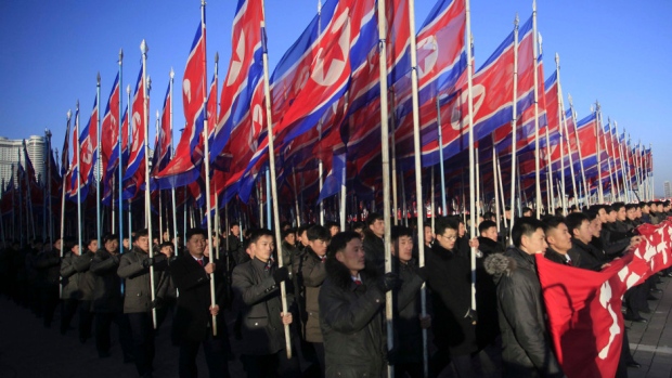 North Korean march