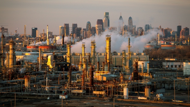 The Philadelphia Energy Solutions oil refinery owned by The Carlyle Group