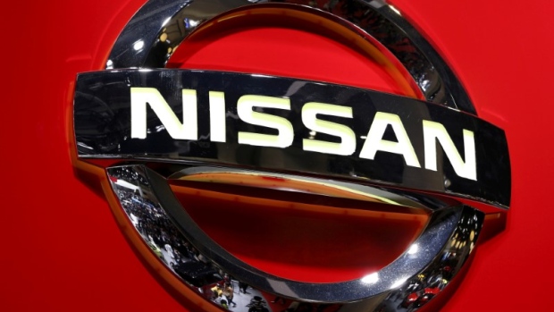 Nissan Motor's logo is displayed at the 44th Tokyo Motor Show in Tokyo, Japan, November 2, 2015
