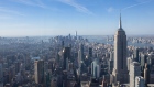 The New York City skyline 