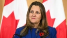 <p>Chrystia Freeland, Canada's deputy prime minister and finance minister, during a news conference in Ottawa, Ontario, Canada, on Friday, Nov. 3, 2023.