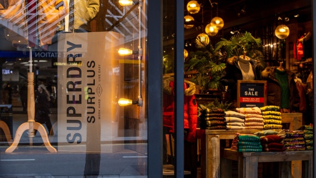 <p>Superdry’s global flagship store on Oxford Street in London.</p>