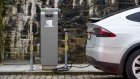<p>A plug-in electric vehicle in Stavanger, Norway.</p>