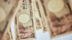 Yen banknotes,