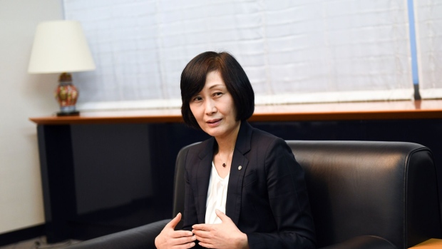 <p>Mitsuko Tottori in Tokyo on April 24.</p>