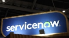 ServiceNow Inc. signage during the Singapore FinTech Festival in Singapore, on Wednesday, Nov. 15, 2023. The festival runs through Nov. 17. Photographer: Lionel Ng/Bloomberg