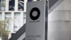 Signage for Macquarie Group Ltd. outside the company's office in Sydney, Australia, on Wednesday, May 1, 2024. Macquarie Group is scheduled to report its half-year earnings results on May 3. Photographer: Brent Lewin/Bloomberg