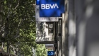 BBVA and Banco Sabadell bank branches in Barcelona.