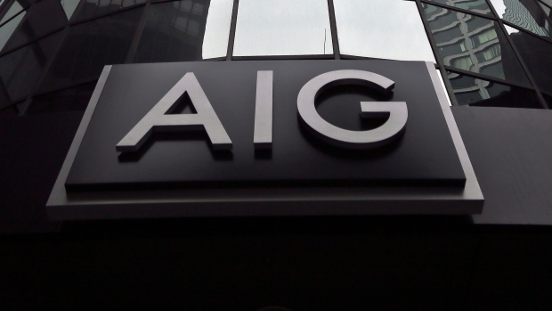 AIG's headquarters in Manhattan's financial district