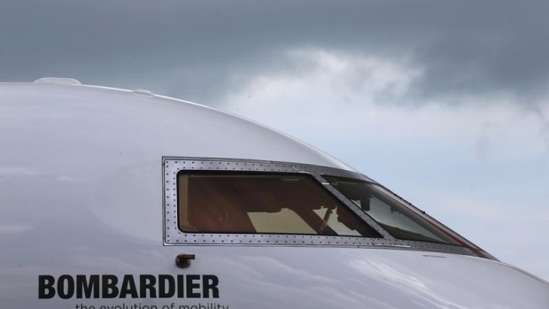 Bombardier aircraft