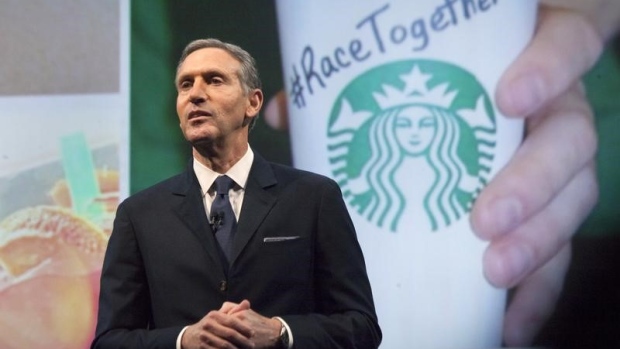 Starbucks Corp Chief Executive Howard Schultz
